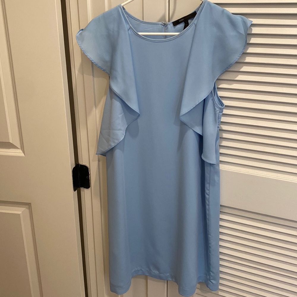 BCBGMaxAzria Light Blue Shift Dress